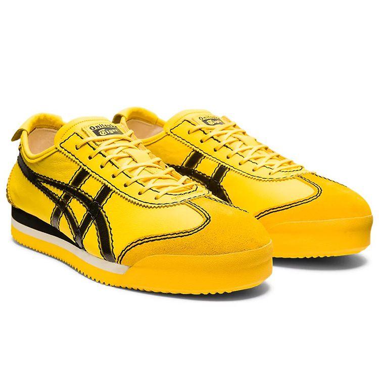 ONITSUKA TIGER Mexico 66 Удобные Прочные Низкие Повседневные Кроссовки Унисекс Желтый 1183B543-750