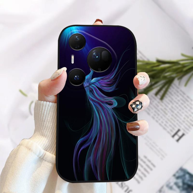 Чехол для телефона Huawei Pura 80 Ultra Красивая Стильная Картина Мягкий ТПУ Силикон Ударопрочный Чехол для Huawei Pura80Ultra Fundas
