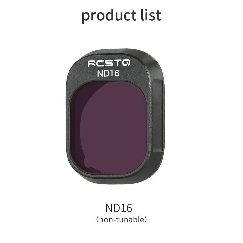 RCSTQ For DJI Mini 4 Pro ND Filter Drone Camera Lens Filter Set UV CPL ND8 ND16 ND32 ND64 ND/PL For DJI Mini 4 Pro Accessories