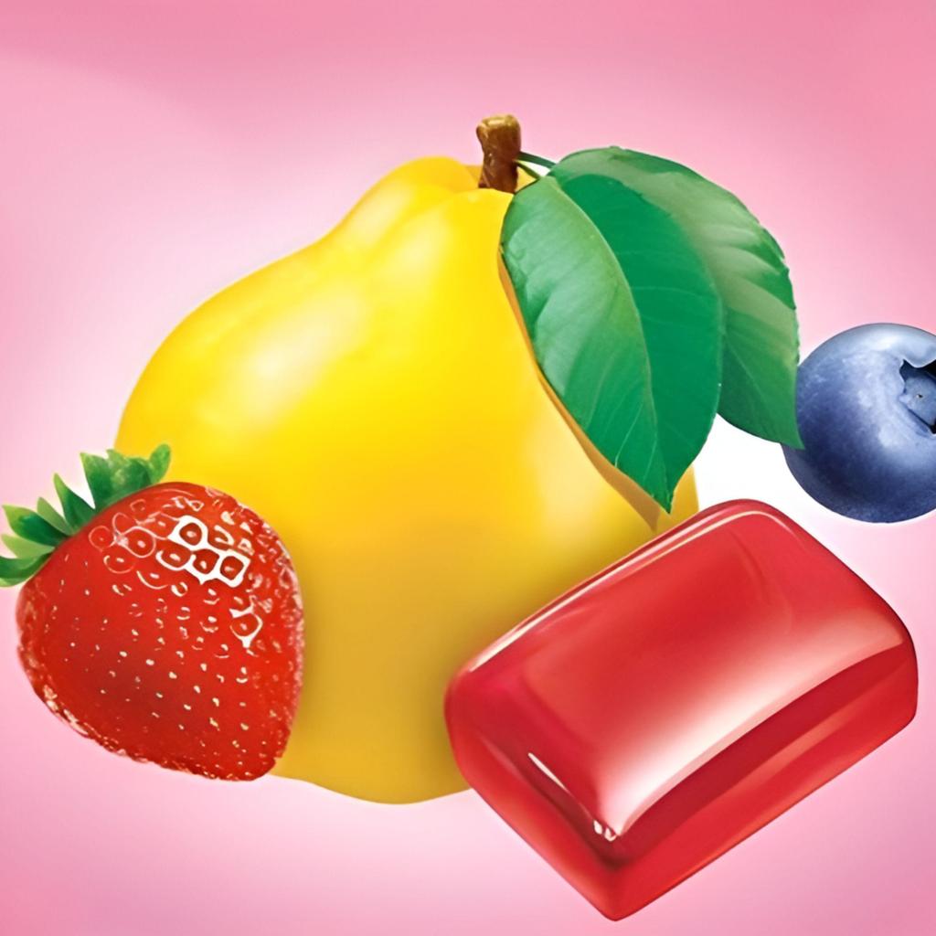 [Lotte] Конфеты MOKCANDY Микс Ягод 217 г (Упаковка из 2 шт.)