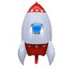 Large 3D Birthday Space Theme Aluminum Foil Astronaut Balloon Kid Toys Party Decor Rocket Balloons