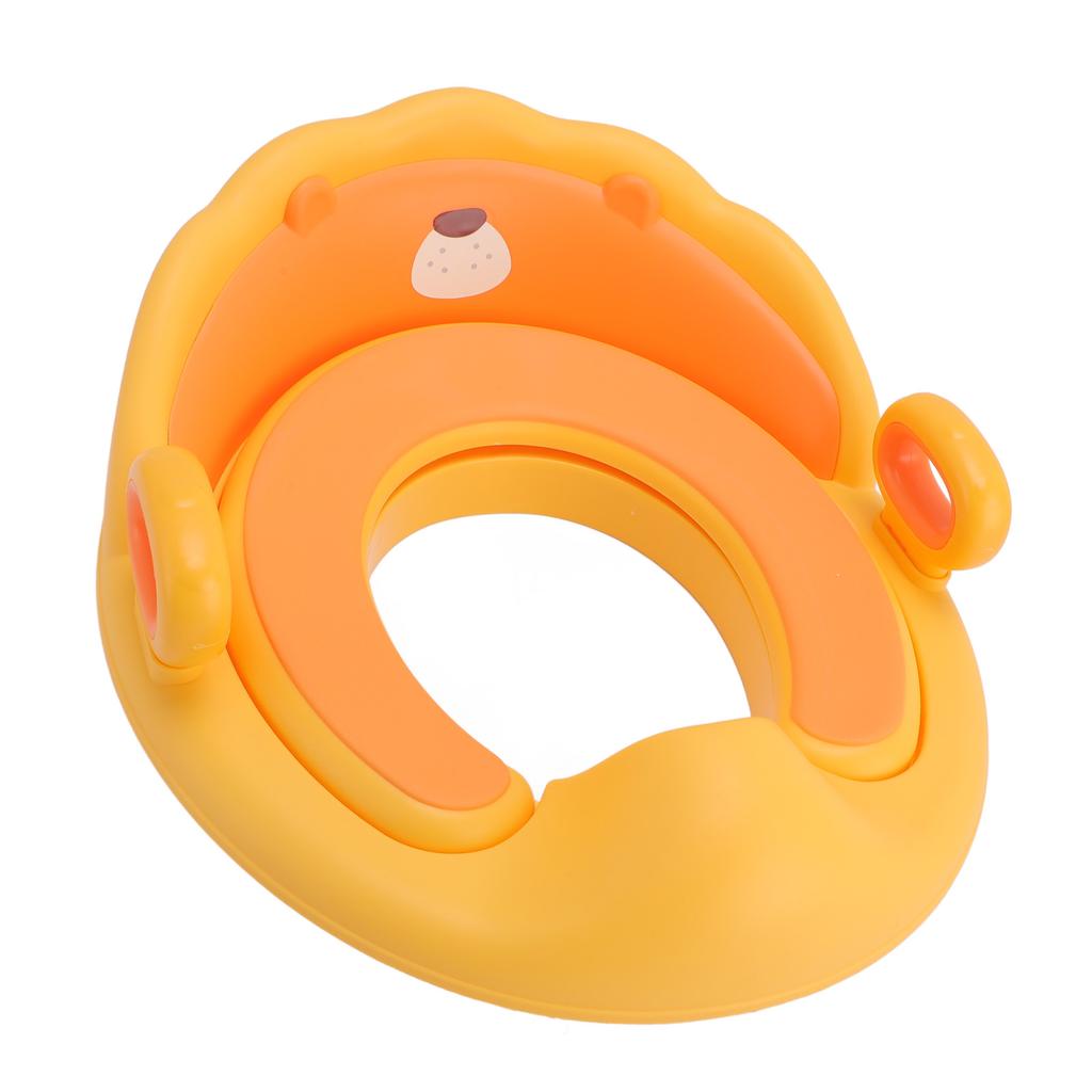 Детское сиденье для унитаза для приучения к горшку с мягкими ручками и брызговиком, портативный дорожный горшок для малышей