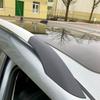 Чехол для передней багажной рейки на крыше с Т-образным верхом, крышка торца рейки багажника на крыше, сменная крышка багажника на крышу автомобиля для Skoda Yeti SUV 2009-