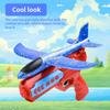 Children Foam Plane Launcher Toy Outdoor Catapult Gun 15M Range Airplane Shooting Roundabout Sports Toys Boy Birthday Gift