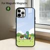 Милый чехол для телефона J-Joguman D-Dinosaurs для iPhone 17, 16, 15, 14, 13, 12, 11 Plus, Pro, магнитный для Magsafe, беспроводная зарядка