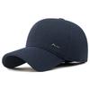 Mens Winter Warm Wool Blend Baseball Cap with Ear Flaps Windproof Dad Hat