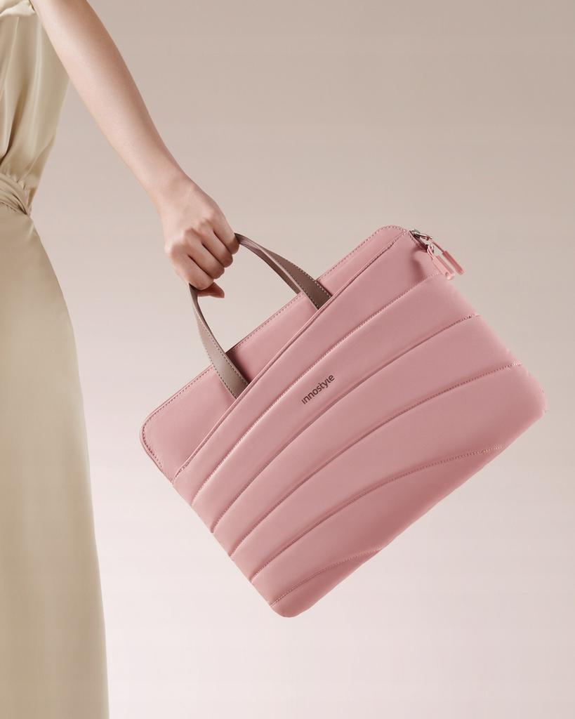 Innostyle Женская 14-дюймовая водонепроницаемая тонкая сумка для ноутбука Carrylite розовая