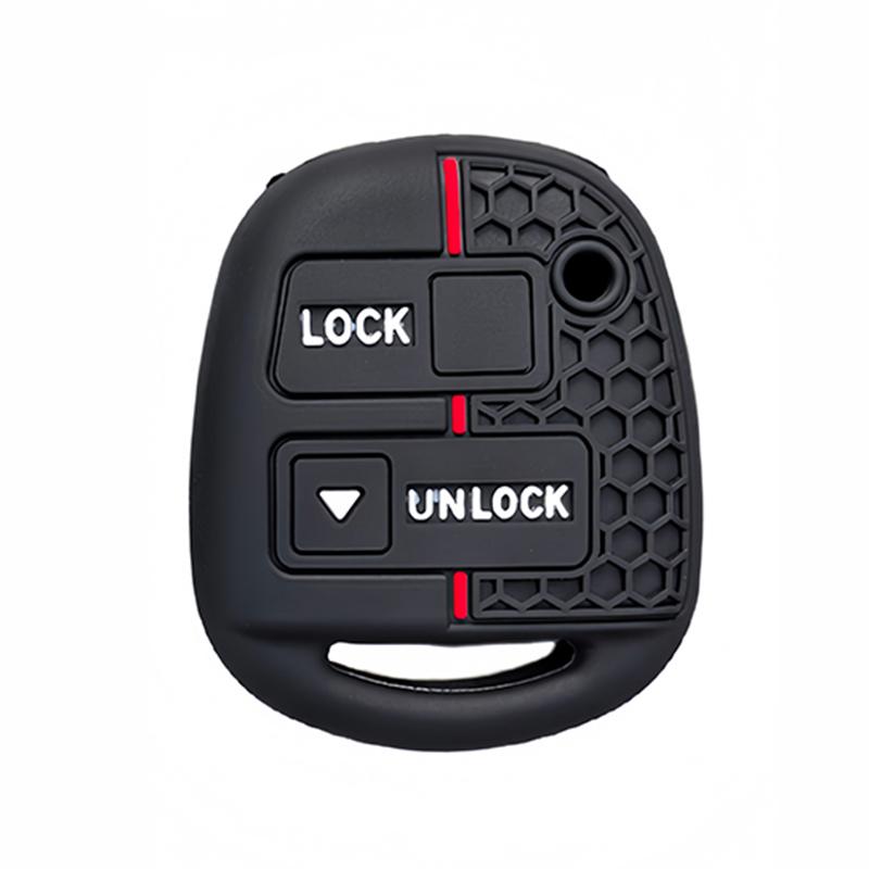 Силиконовый чехол-брелок для 2-х и 3-х кнопок автомобиля Toyota Fj Cruiser Land 2008-2014 Yaris Echo Для Lexus Es Gs Ls Is Rx Sc Lx Rx400H