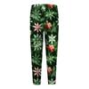Women's Casual Christmas Tree Snowflake Print Slim Fit Elastic Yoga Pants Cropped Pants