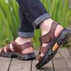 Fashion Beach Male Shoe Genuine Leather Outdoor Eva In Welcome Deal Japanese Luxury H Breathable Barefoot 2025 Styles 39 Men's Sandal