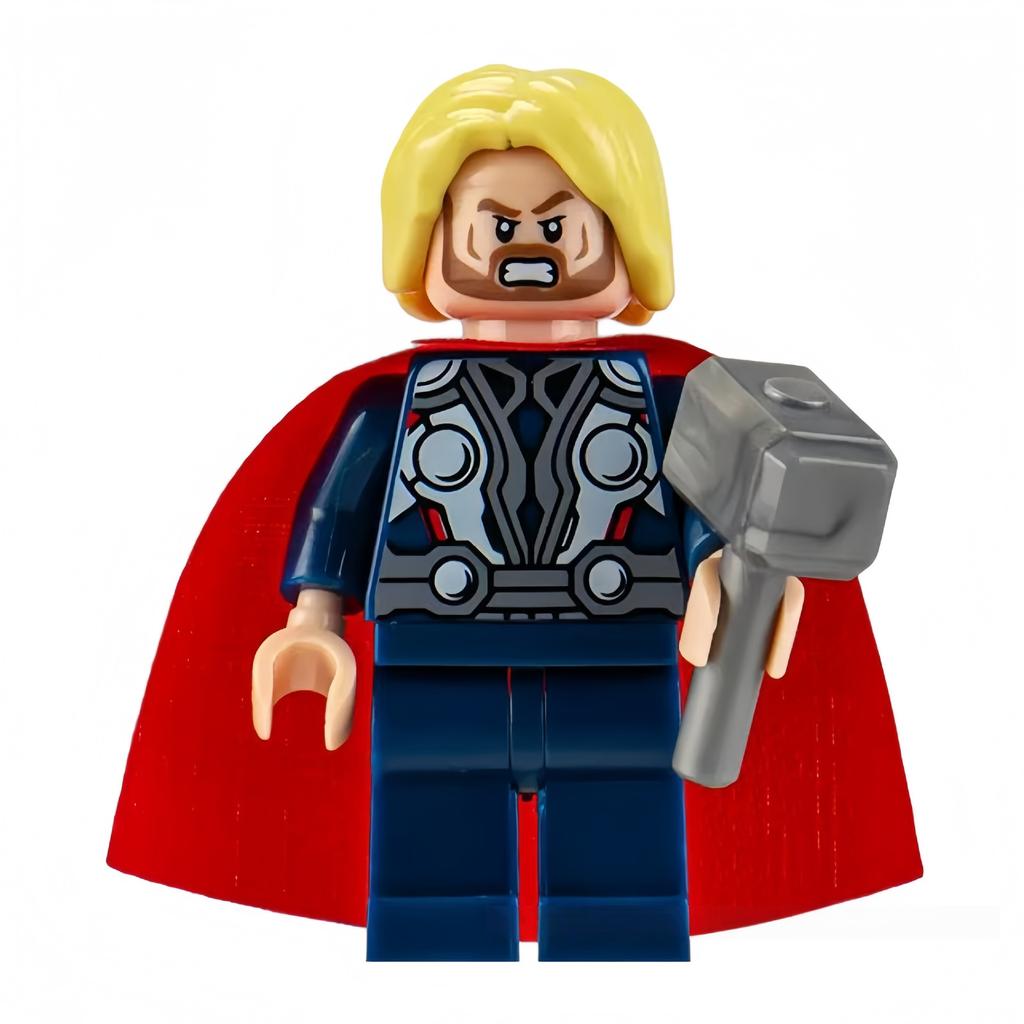 Superhero small brick building blocks hero doll assembly toys urban boys and girls educational puzzle toys