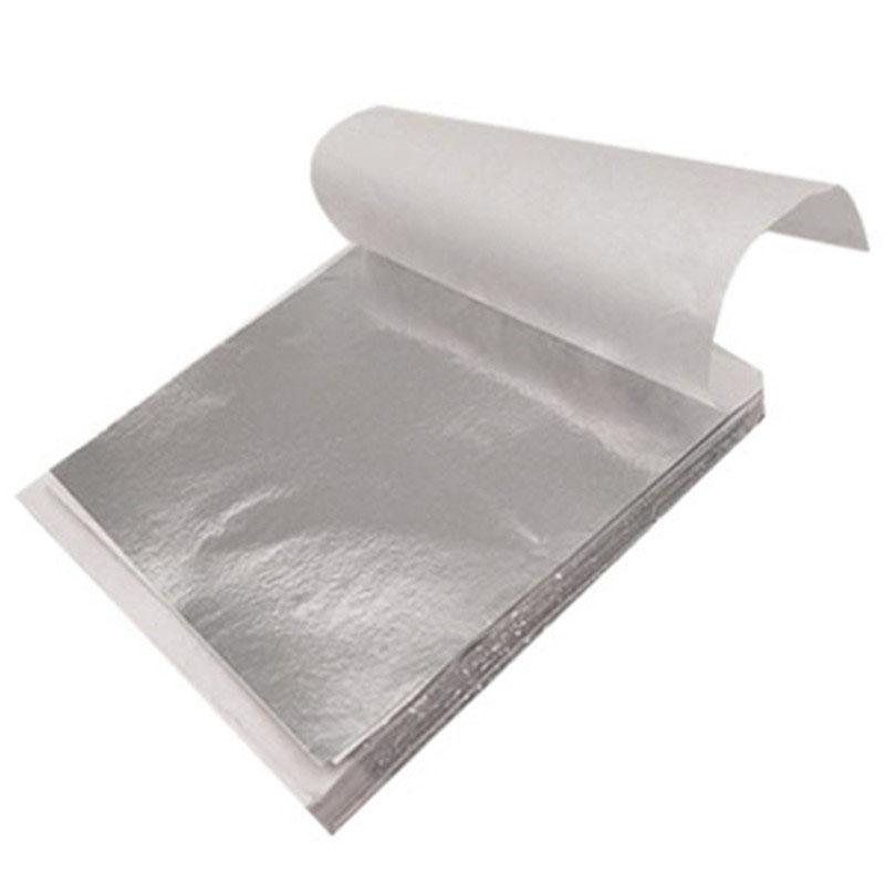 100 листов листов листового золота для ногтей своими руками, бумага для рисования листовым золотом, бумага для художественных поделок, украшения для дня рождения, свадьбы, торта, десерта