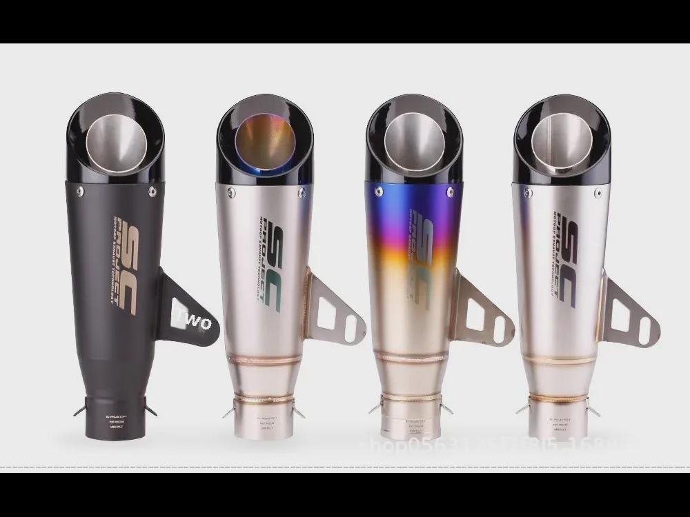 Ninja Z250/300/400 MT0709 R25/R3/R6 Street SC 2/3-Layer Motorcycle Exhaust Pipe