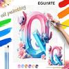 Canvas Painting Kit Stitch Home Decor Craft Perfect Gift Idea Creative Artwork