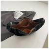 Ielgy Large-Capacity Autumn Winter Niche Design One-Shoulder Messenger Commuter Dump