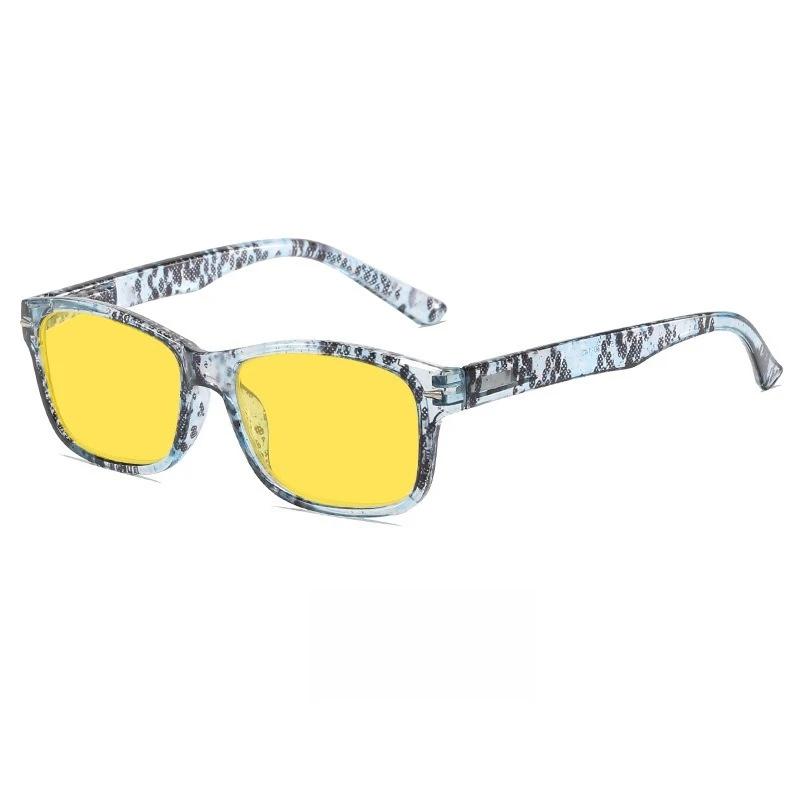 Новые Модные Квадратные Очки для Женщин, Плоские, Легкие, для Ночного Видения, Ультралегкие, Нейтральные, HD, с Защитой от УФ-излучения UV400, Солнцезащитные Очки