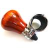 AProFamily Power Handle Car Steering Wheel Spinner, Compatible With All Vehicles, Luxurious Natural Wood Design
