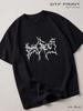 Black T-shirt Dying Fetus, Metal Back In