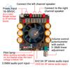 ZK-6002 1200 В Высокомощная плата усилителя HIFI 2.0 Стерео TPA3255 Двухканальный стерео чип усилителя мощности DC 18-50 В