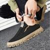 Outdoor Sneakers Male Flat Fitness Walking Men Shoes Casual Running Sneaker Hard-Wearing Sewing Sports Shoe Comfortable Shoes