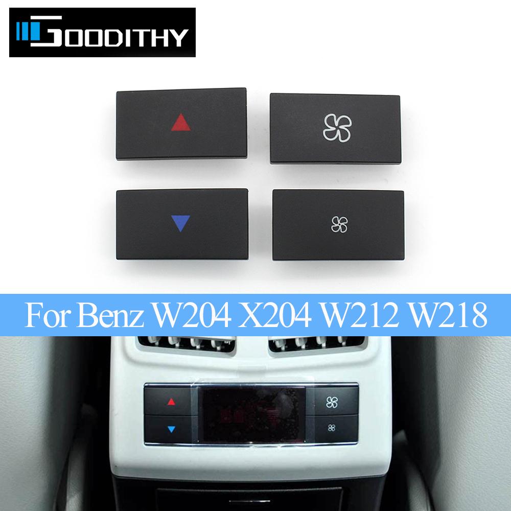 Car Rear Air Conditioner AC Volume Climate Control Switch Button For Benz C E GLK CLS Class W204 W212 X204 W218 2048303290