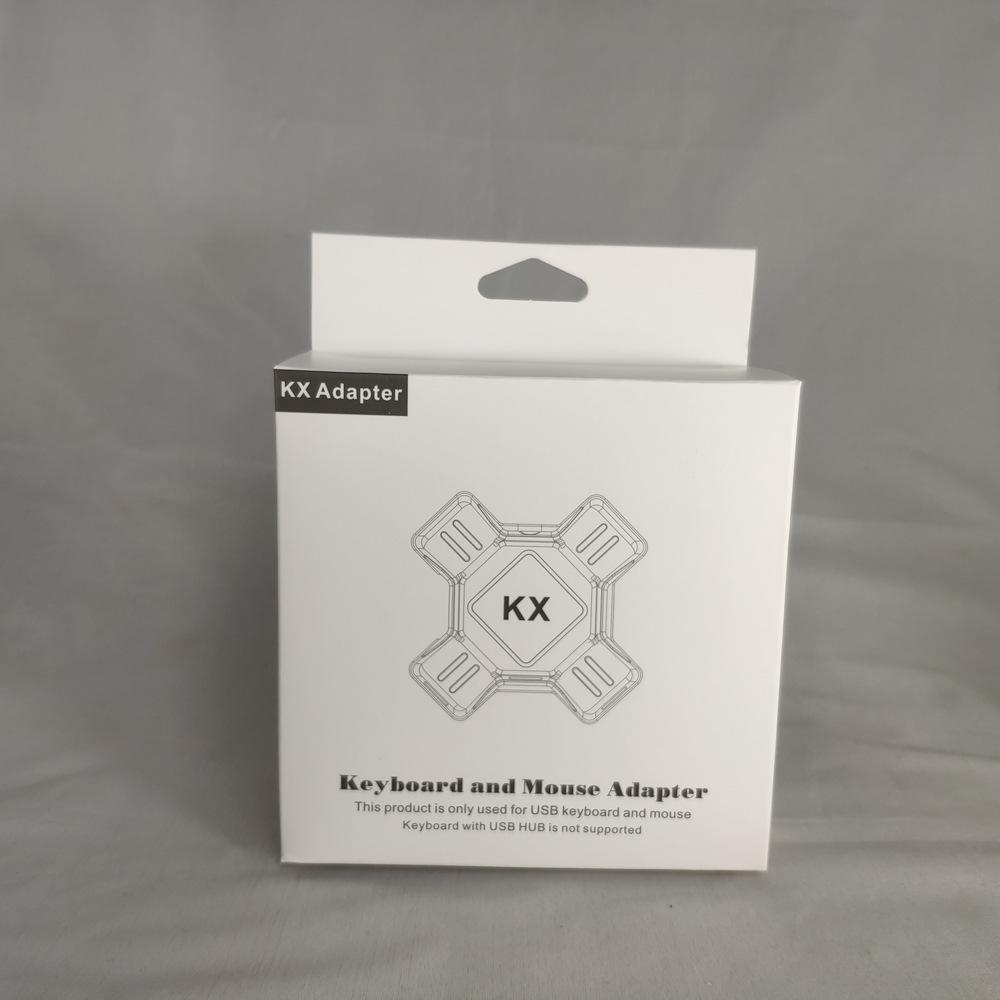 Адаптер-конвертер клавиатуры и мыши, игровой USB-геймпад для шутеров от первого лица, контроллер клавиатуры и мыши для консолей Nintendo Switch / Xbox One / PS4 / PS3