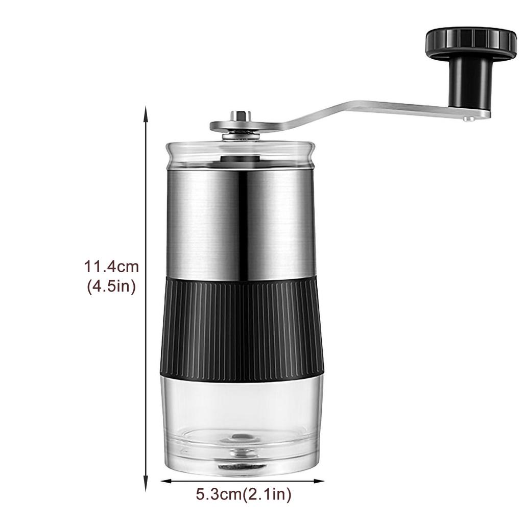 Мини Портативная ручная кофемолка Кофемолка для зерен Ручная кофемолка для зерен Ручная ручная кофемолка Уникальный подарок