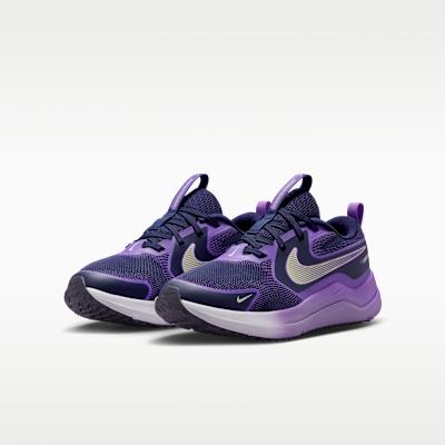 Kids' Sneakers Nike Cosmic Runner GS 'Blackened Blue Bright Violet Coconut Milk'