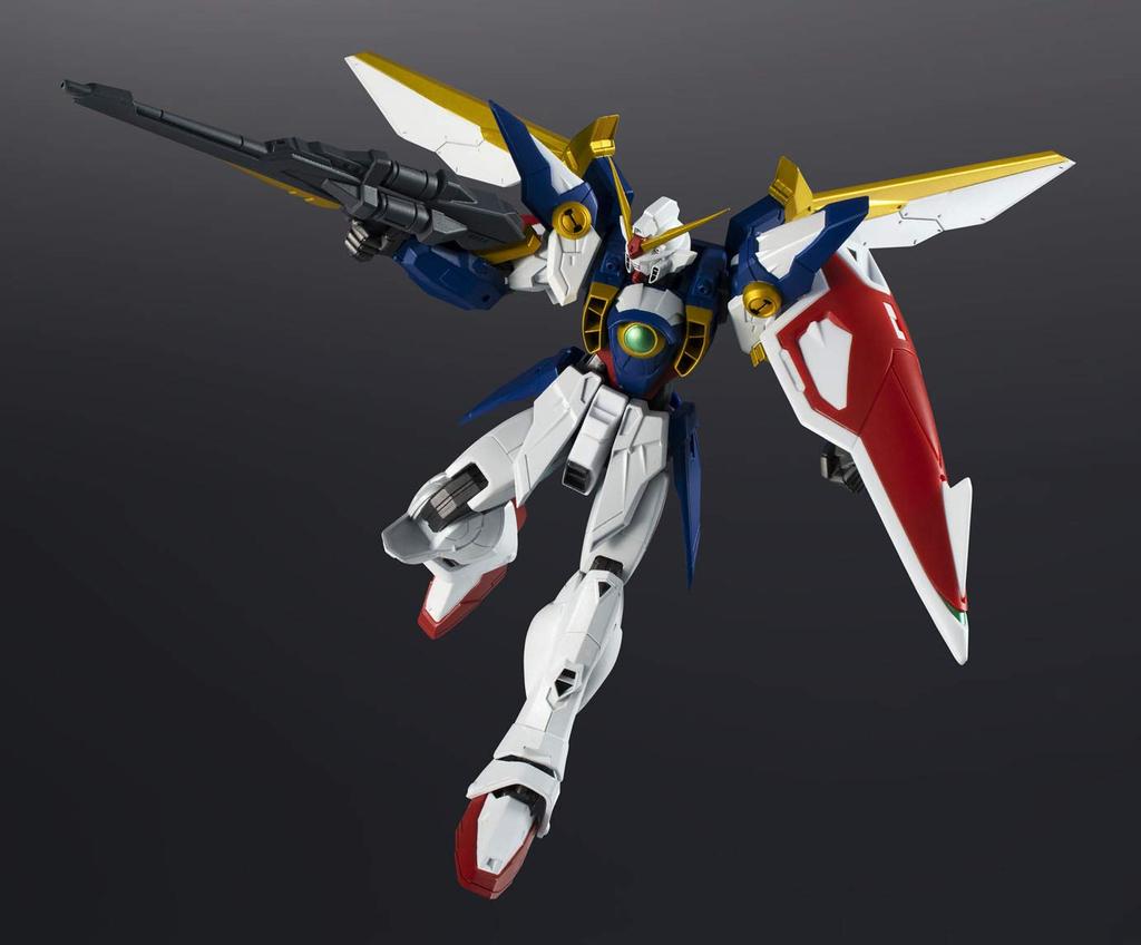 BANDAI SPIRITS GUNDAM UNIVERSE Новый мобильный отчет Гандам Wing XXXG-01W WING GUNDAM Приблизительно 155 мм ABS и ПВХ Окрашенная подвижная фигурка