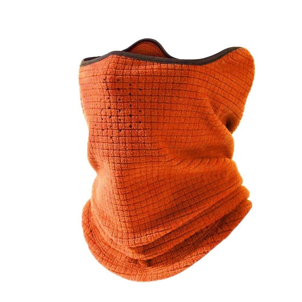 Soft Fleece Neck Warmer Thickened Face Mask Tube Bandanas Fleece Scarf Hikers