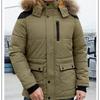 Autumn/winter Youth Casual Mid-length Cotton-padded Jacket Men's Winter Plus Velvet Padded Jacket Jacket Cotton-padded Jacket Trendy Men