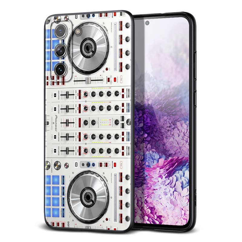 Черный чехол для телефона DJ Music Retro для Samsung Galaxy S21 Ultra Plus Note 20 10 9 8 S10 S9 S8 S7 S6 Edge Plus