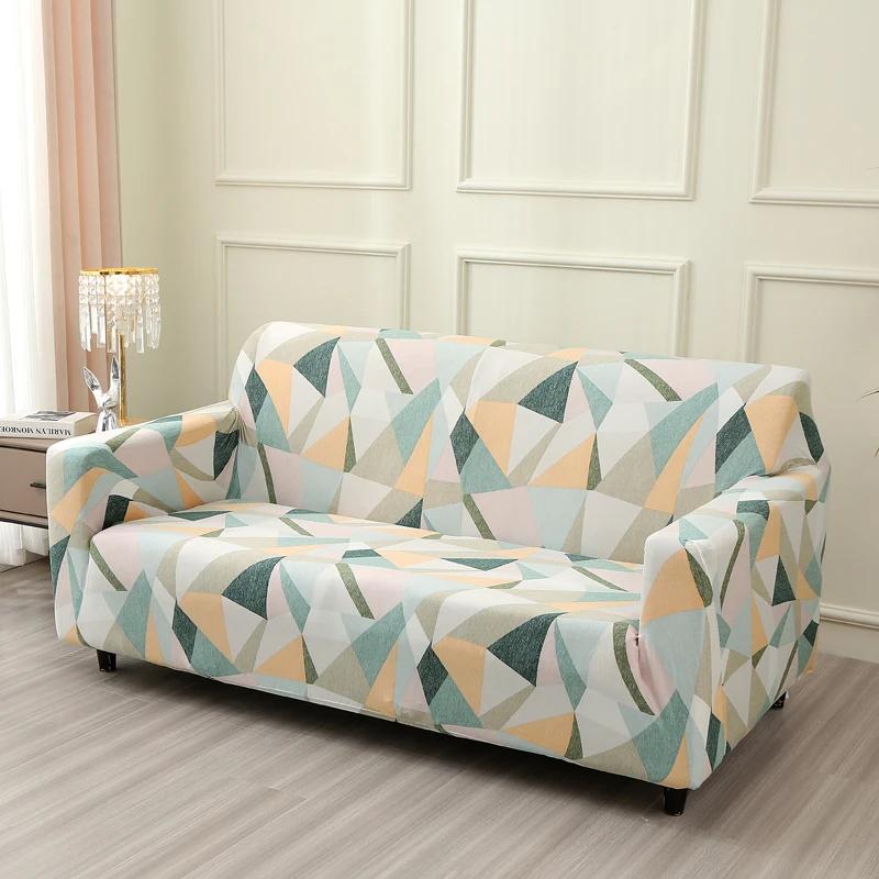 Чехол для дивана LANMOLIFE Stretch Чехлы для диванов с принтом Чехлы для диванов на 1/2/3/4 места Моющиеся чехлы для диванов с подушками Универсальные чехлы для мебели