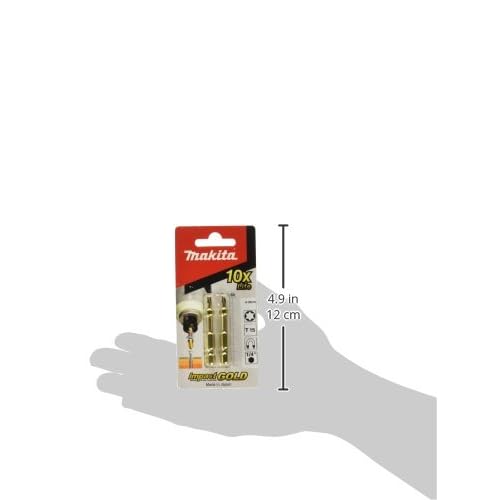 Makita B-28232 Impact Gold Driver Bit Torx (Hexlobular) 15 2" Se