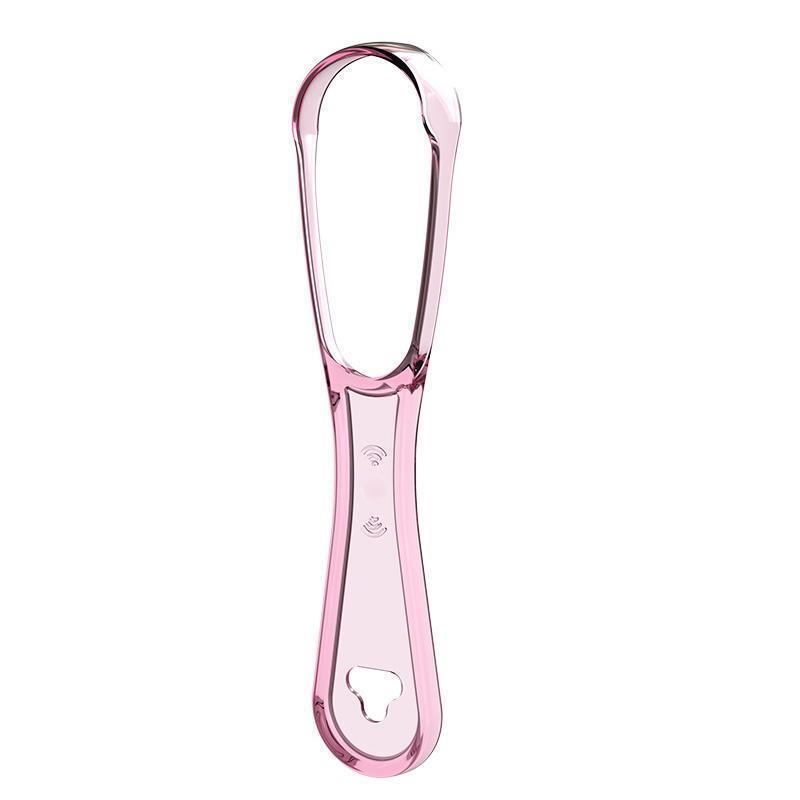 Tongue Scraper For Adult Reusable Tongue Cleaning Tool Food Grade Plastic Mouth Scraper Washable Oral Hygiene Care Appliances