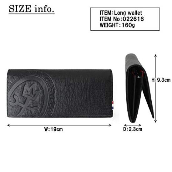 Long Wallet with Coin Purse PICCOLO 022616 Shiro [Castelbajac]