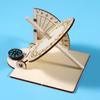 Самодельные солнечные часы Древние солнечные часы STEM Образовательная игрушка Ручной набор для экспериментов по науке для учеников начальной школы Популяризация науки