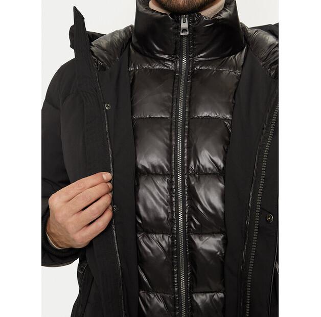 Зимняя куртка Guess M4BL43 WGJR2, черная, стандартный крой