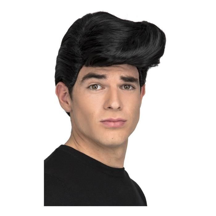 Perruque - Disfrazzes - Grease - Taille unique - Multicolore - Noir