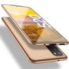 Protective Case - PROSHOP - for Samsung Galaxy S20 - Flexible - Gold - Matte Silicone