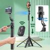 5 в 1 Selfie Shtativi Universal Qo'shma Stabilizatori 360° Avtomatik Aylanish AI Kuzatuvli Suratga Olish uchun