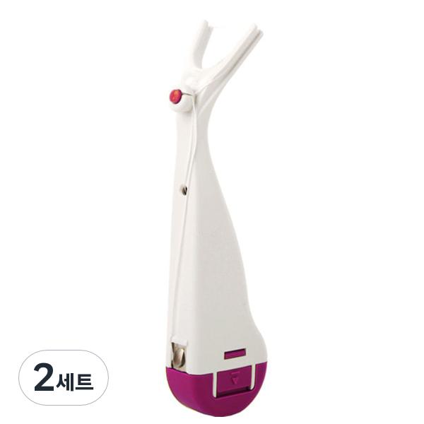 Зубная нить Wieden Floss Easy Dental Floss, розовая, средняя резьба M + футляр WD861-C, 2 комплекта