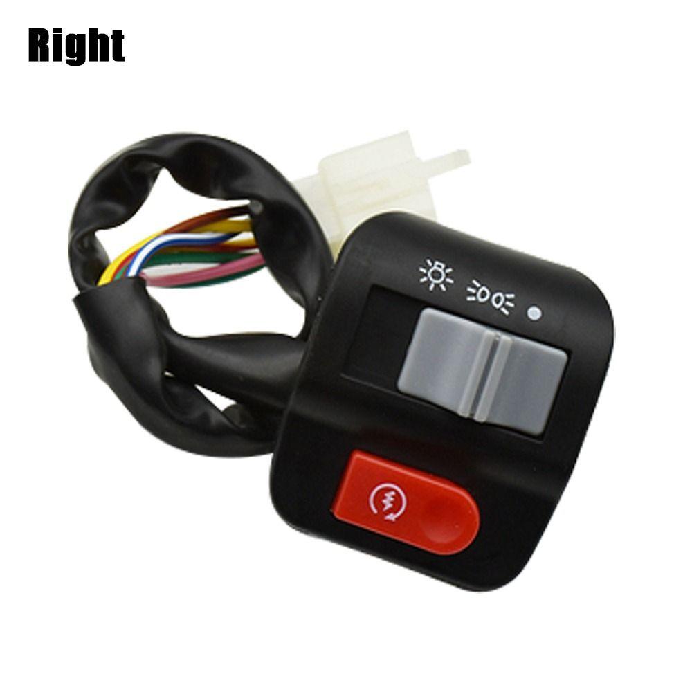 Accessories LED Light Switch Horn Switch Motorcycle Parts Headlight Handle Switch Flash Switch
