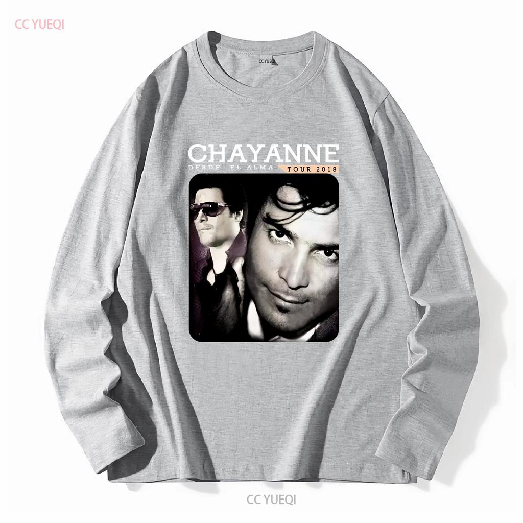 Vtg Chayanne Singer Tour Concert Cotton Black S 5XL T Shirt AA1182 vintage Washed graphic Comfortable Slightly Stylish Soft