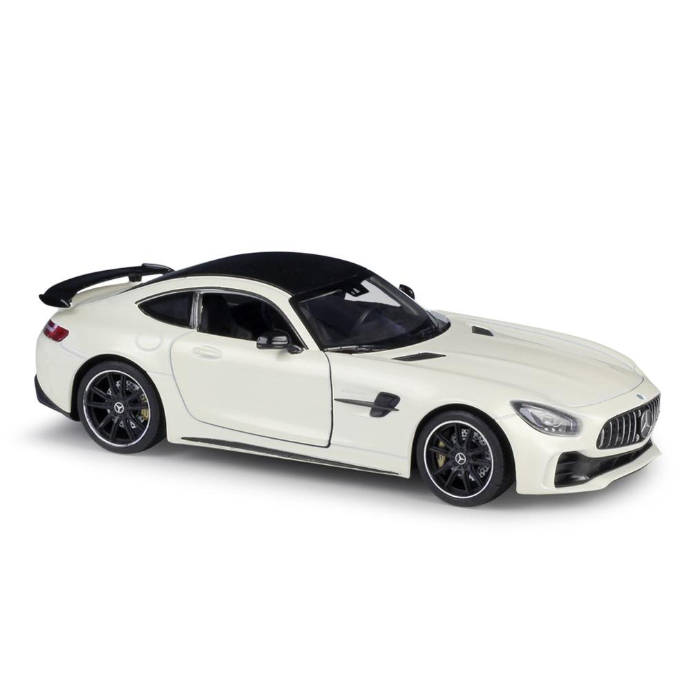 Welly 1/24 Mercedes Benz AMG GT R Сплав Спортивный Автомобиль Модель Литьевой Металл Гоночный Автомобиль Транспортные Средства Модель Симуляция Коллекция Подарок для Детей
