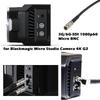 HangTon 6G SDI Video Cable HD Micro BNC To Female BNC Adapter Blackmagic Video Assist Monitor 50cm 5"