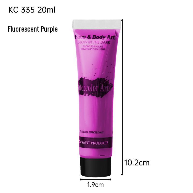 Water-Based Fluorescent Face & Body Paint - Washable Halloween Party Paint