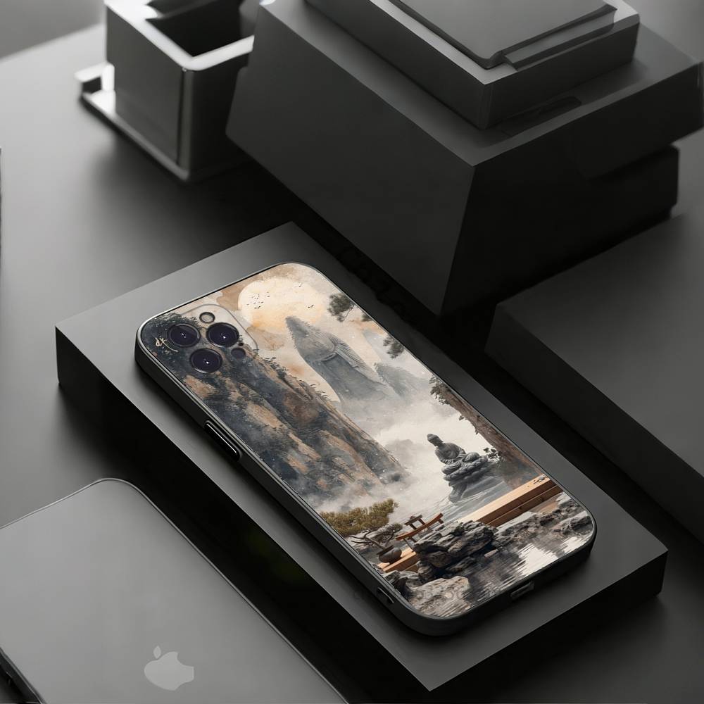 Чехол для телефона Будда Шакьямуни для iPhone 11Pro 13 12 11 Pro Max 16e 17 Air 16 15 14 Plus 11ProMax
