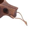 Hand Made Wood Camp Mug Wood Grain Wood Drinking Cup Camping Use Wooden Camping Cup  Hot Drinking