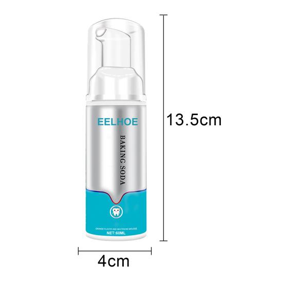60ML Dental Cream Reduce Sensitive Pain Easy To Carry Plant Extracts Powerful Decontamination Foam Toothpaste for Bathroom